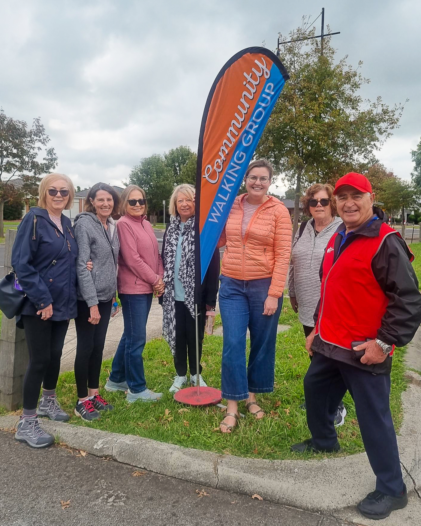 Joe says: Our walking group is a social, supportive and simple way to boost your health and make connections in our community.