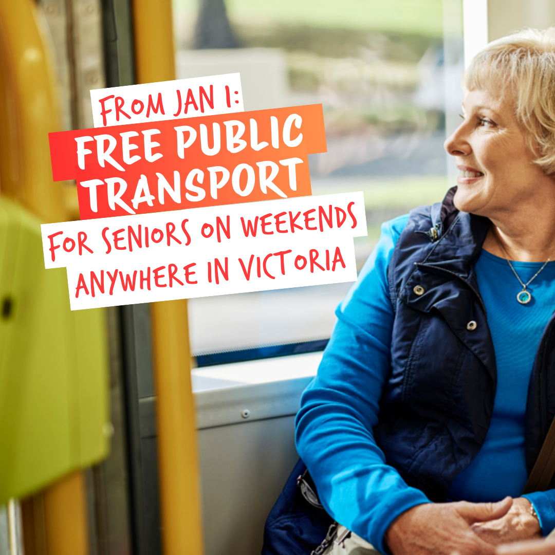 Free Weekend Public Transport for Seniors Main Image