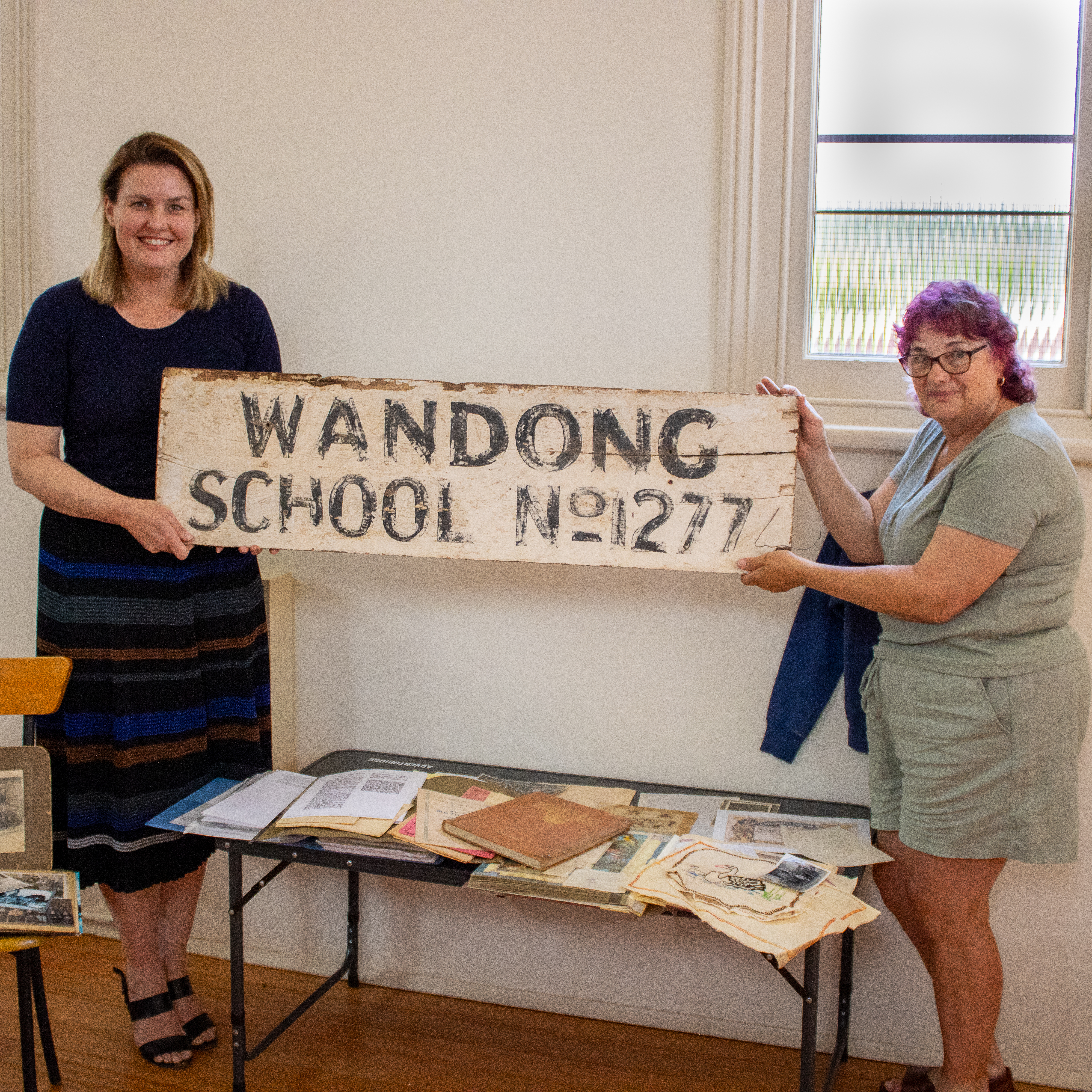 Karen and her ancestors attended Wandong Primary School back in the day.