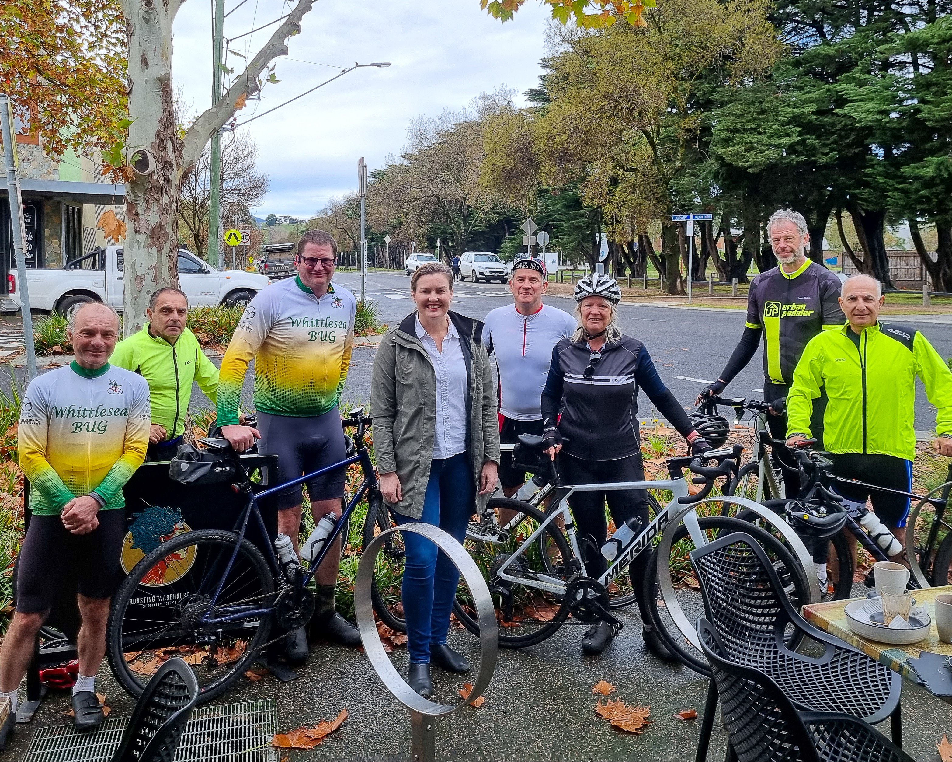 For Whittlesea BUG, it wouldn’t be a proper bike ride without a flat white to finish it off.